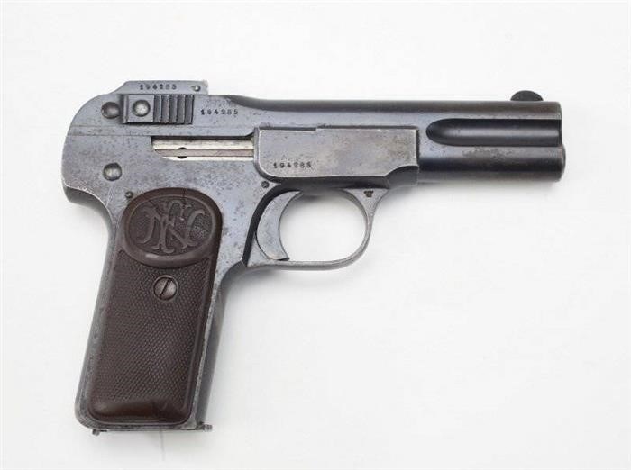 Пистолет Браунинга М1900 (Browning М1900, Браунинг №1). Бельгия 1900 год