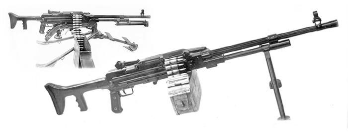 Применение ПК пулемета Калашникова