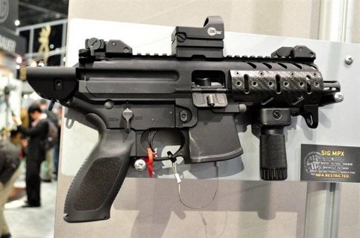 Характеристики пневматической винтовки Sig Sauer MPX