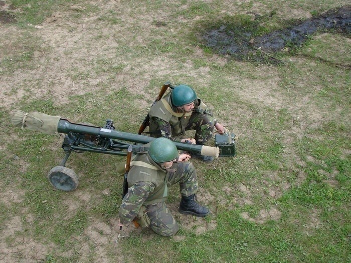 История боевого применения гранатомета СПГ-9