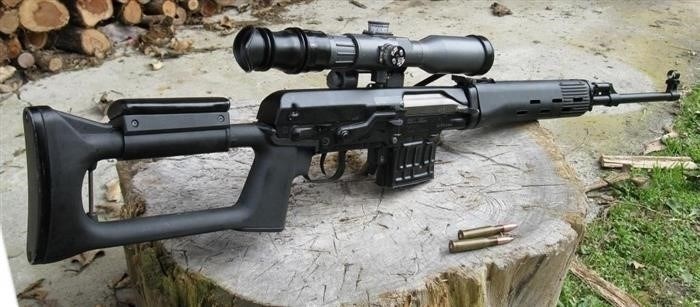 Снайперская винтовка Драгунова – конструктивные принципы и особенности
