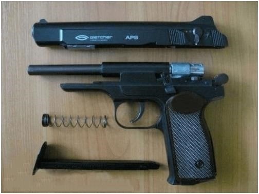 Характеристики пневматического пистолета Глетчер АПС-П