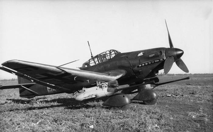 Особенности Ju 87G: