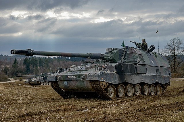 Боевое применение САУ PzH 2000