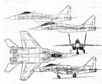 Какой российский истребитель сравним с дальностью полета МиГ-29?
