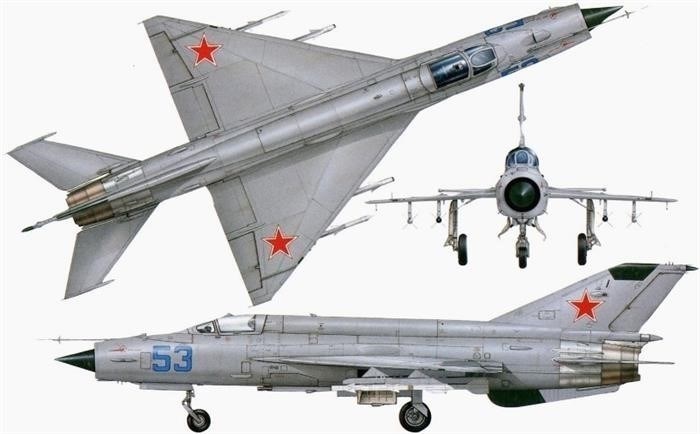 Боевое применение MiG-21 бис