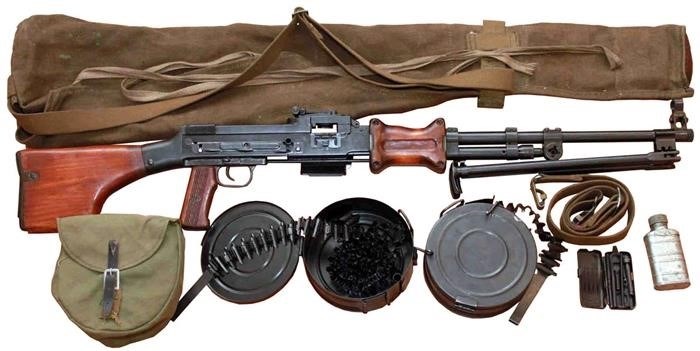 Модификации пулемёта Дегтярёва для различных родов войск