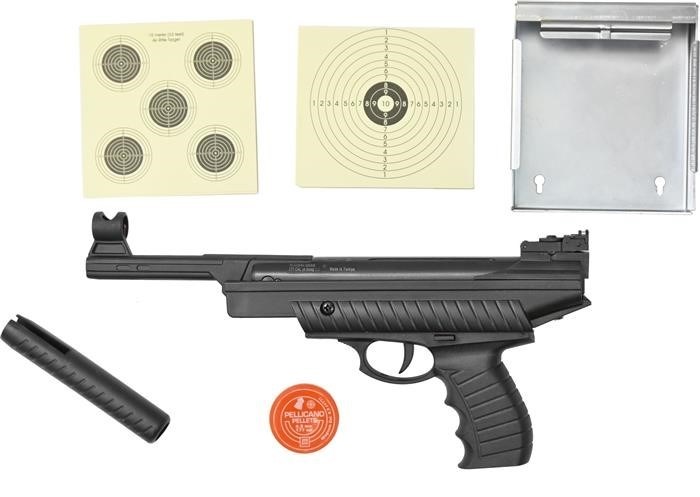 Описание пневматического пистолета Хатсан Мод 25 Суперчарджер 4.5 миллиметра