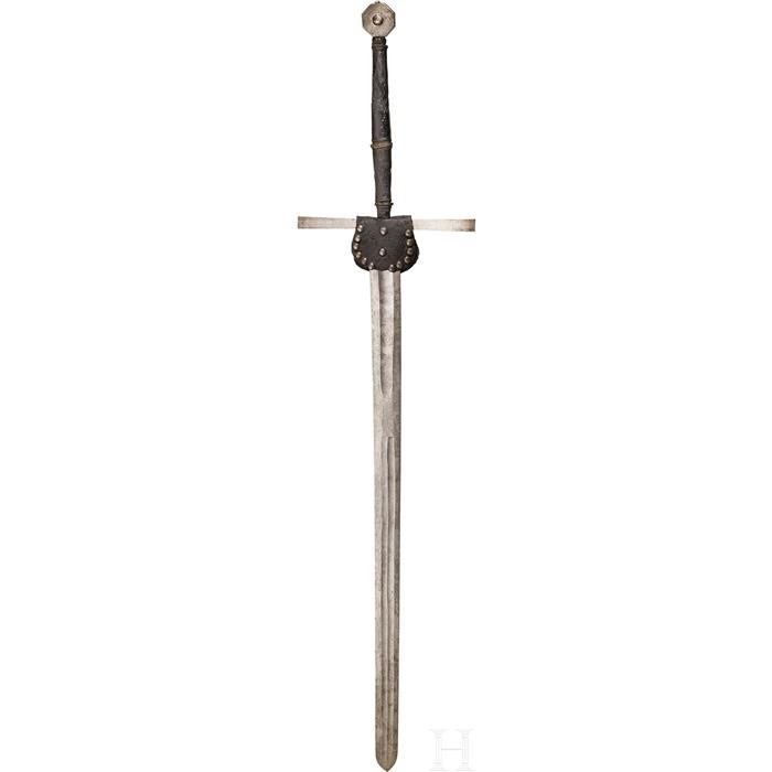 Устройство меча с двумя лезвиями