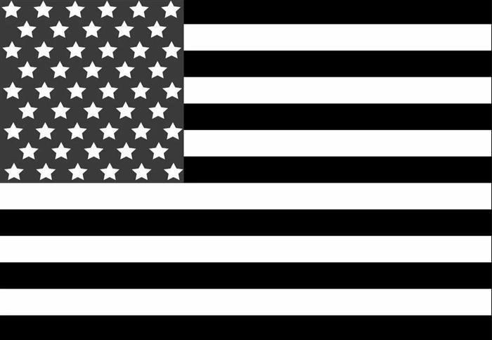 Символика черного американского флага или панамериканского флага