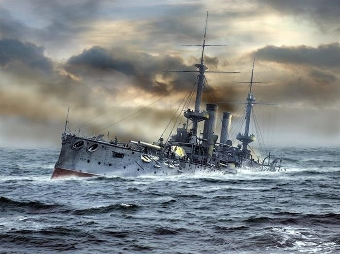 Технические и человеческие потери на бронепалубном крейсере 