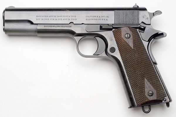 Характеристики пистолета Кольт М 1911