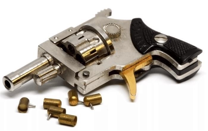 Пистолет «Kolibri»: самый маленький огнестрельный пистолет в мире